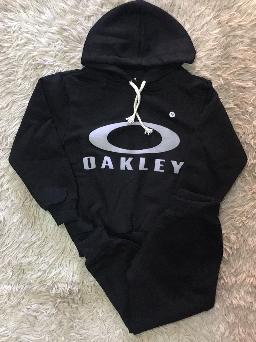 conjunto moletom oakley infantil