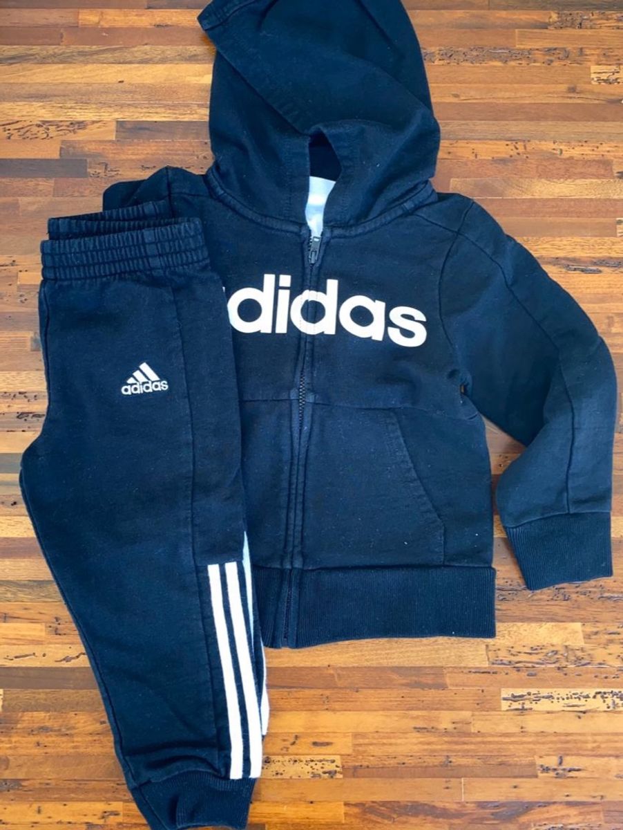 conjunto de moletom adidas infantil