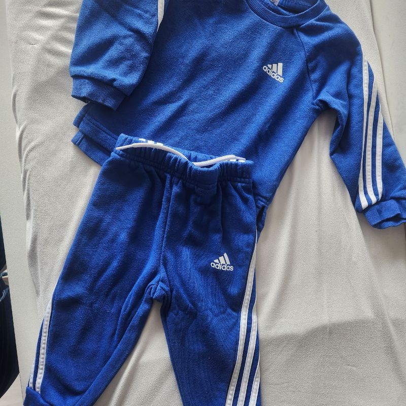 Conjunto de best sale moletom adidas infantil