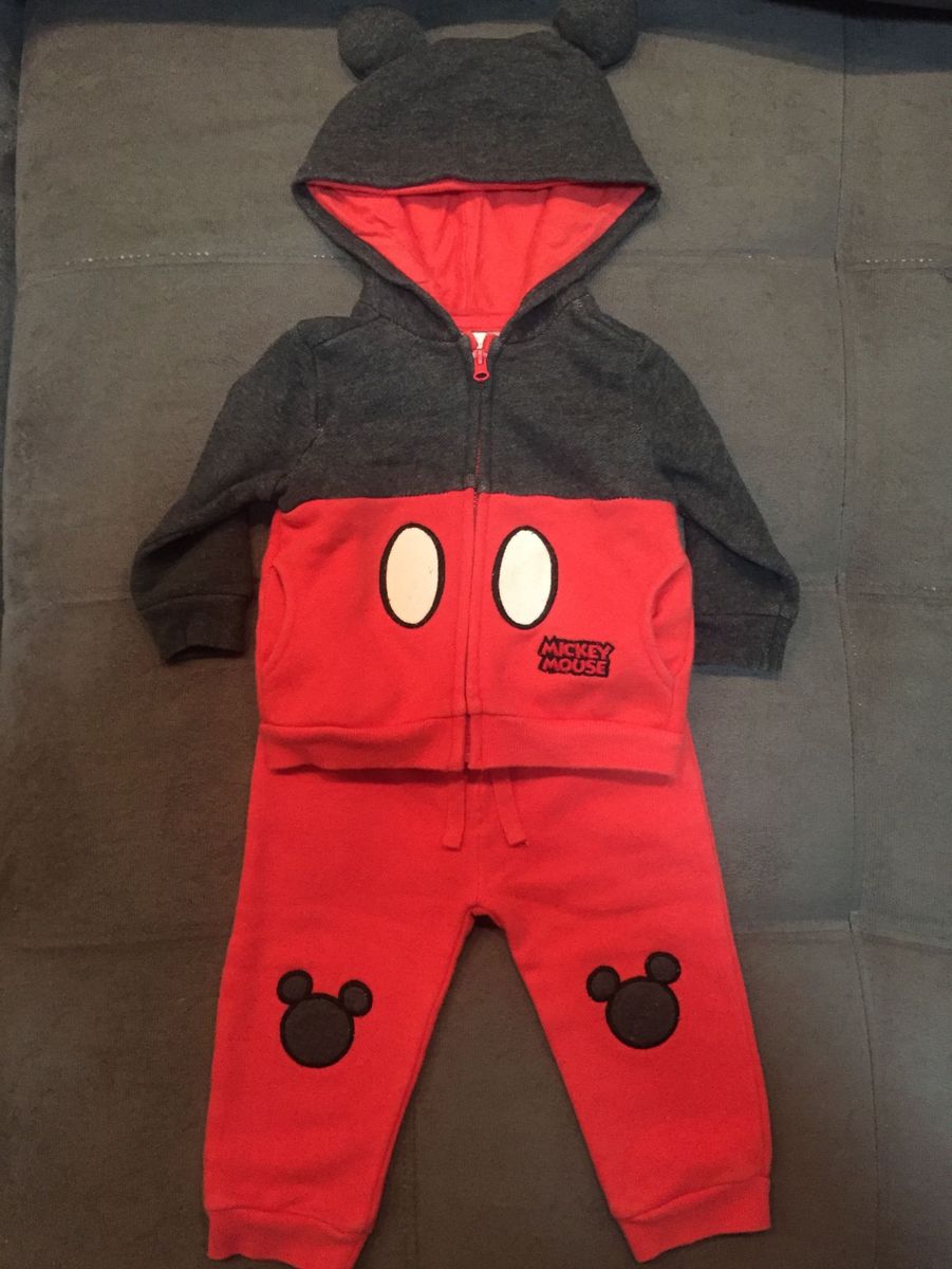 conjunto moletom infantil c&a