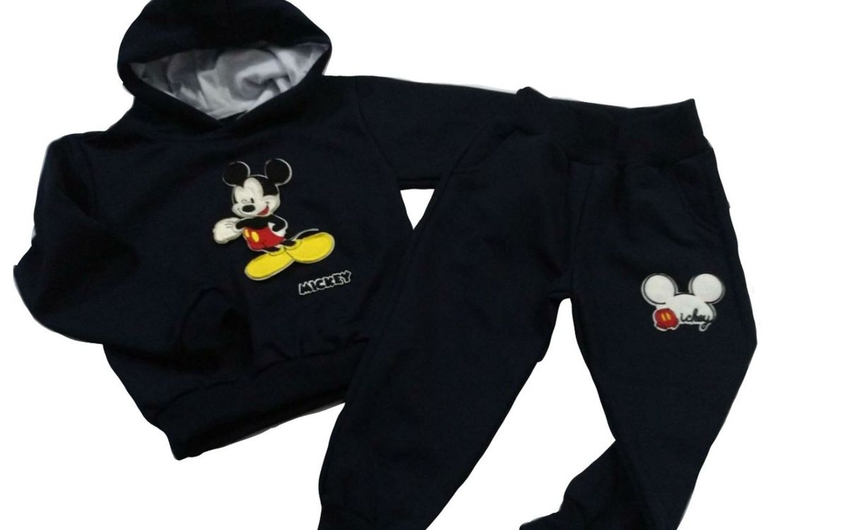 conjunto de moleton infantil do mickey