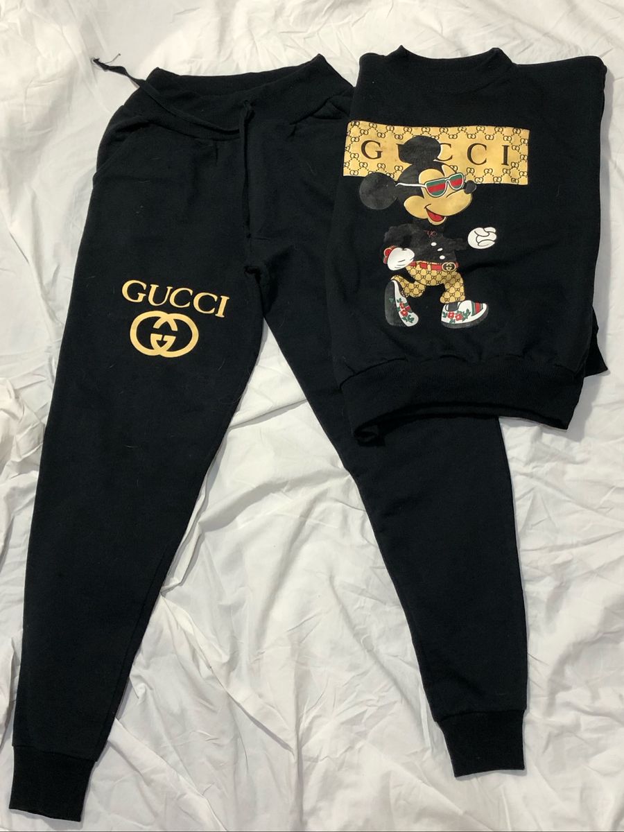 calça gucci feminina moletom