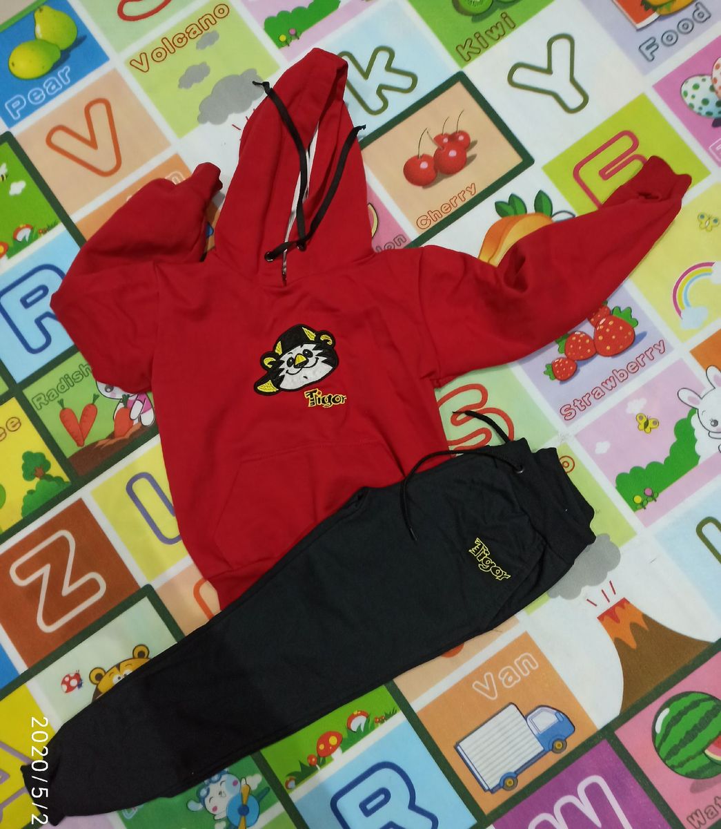 conjunto de frio infantil tigor