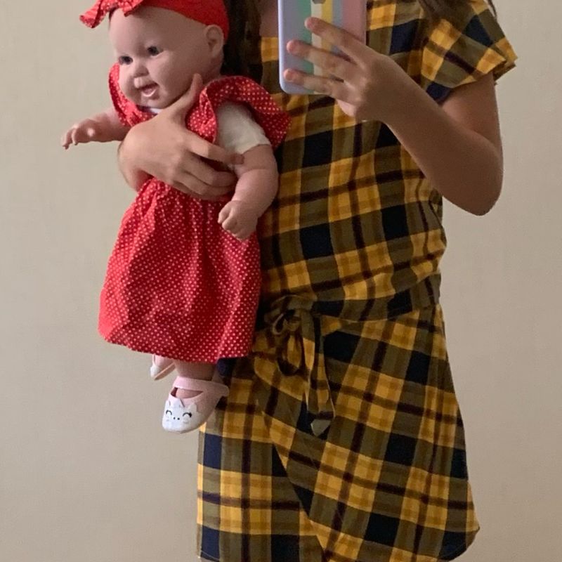 Conjunto feminino xadrez preto e branco amarelo e vermelho | vintage |  tumblr | gringa | saia | cropped