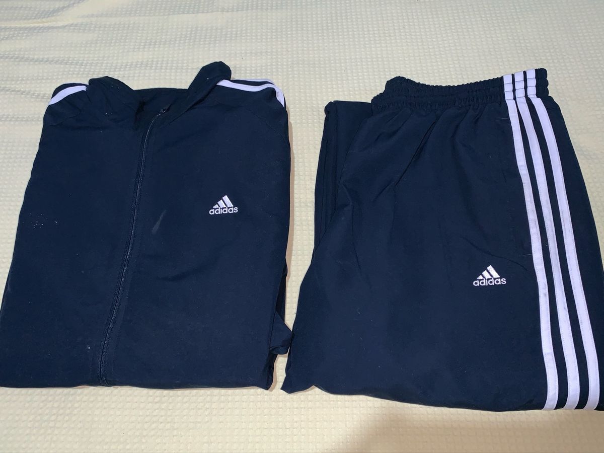 conjunto tactel adidas masculino