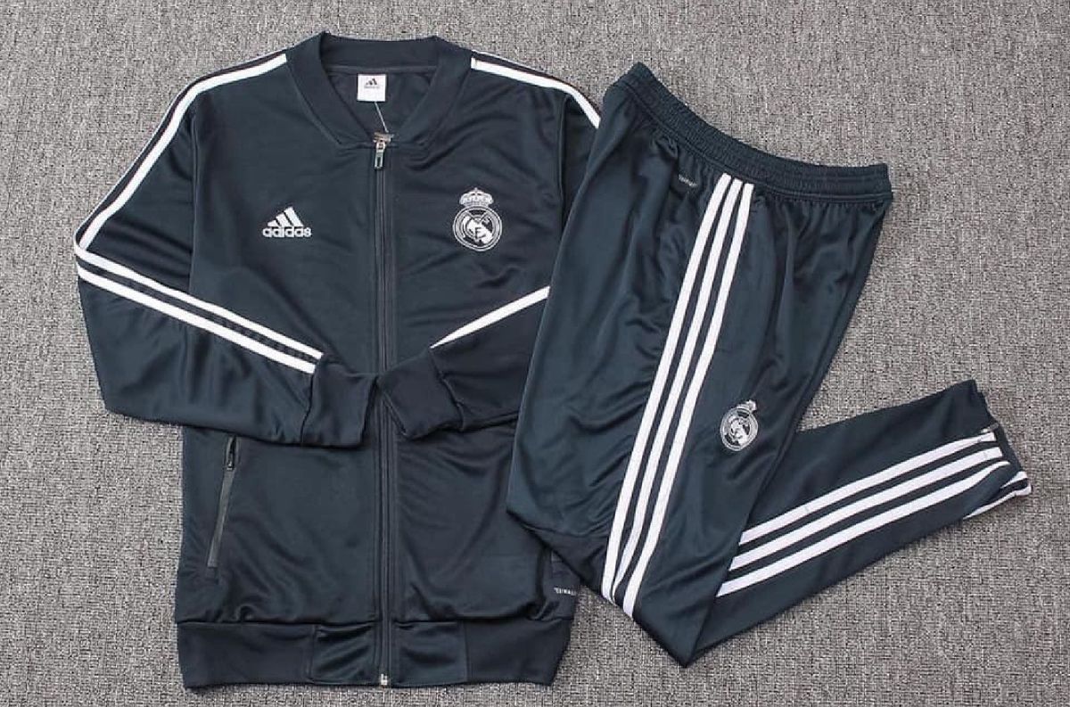 conjunto moletom masculino real madrid