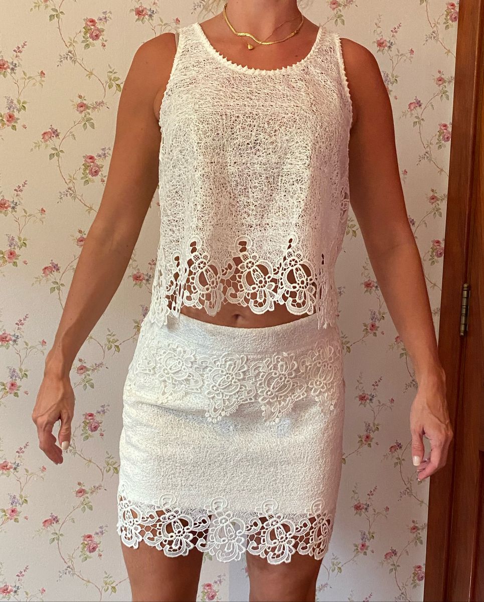 Conjunto Leise Guipir Bolinha