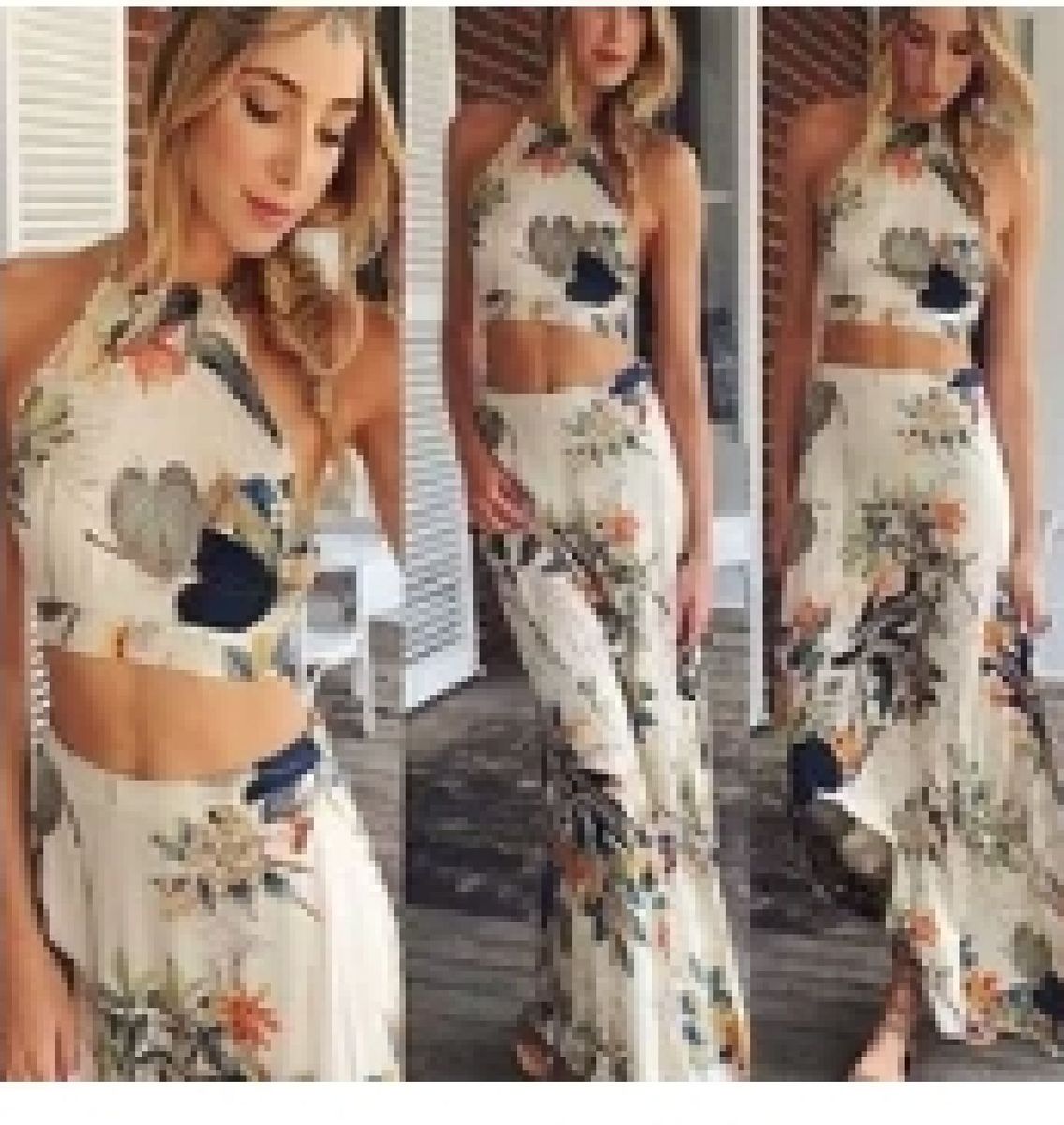 conjuntinho de viscose feminino