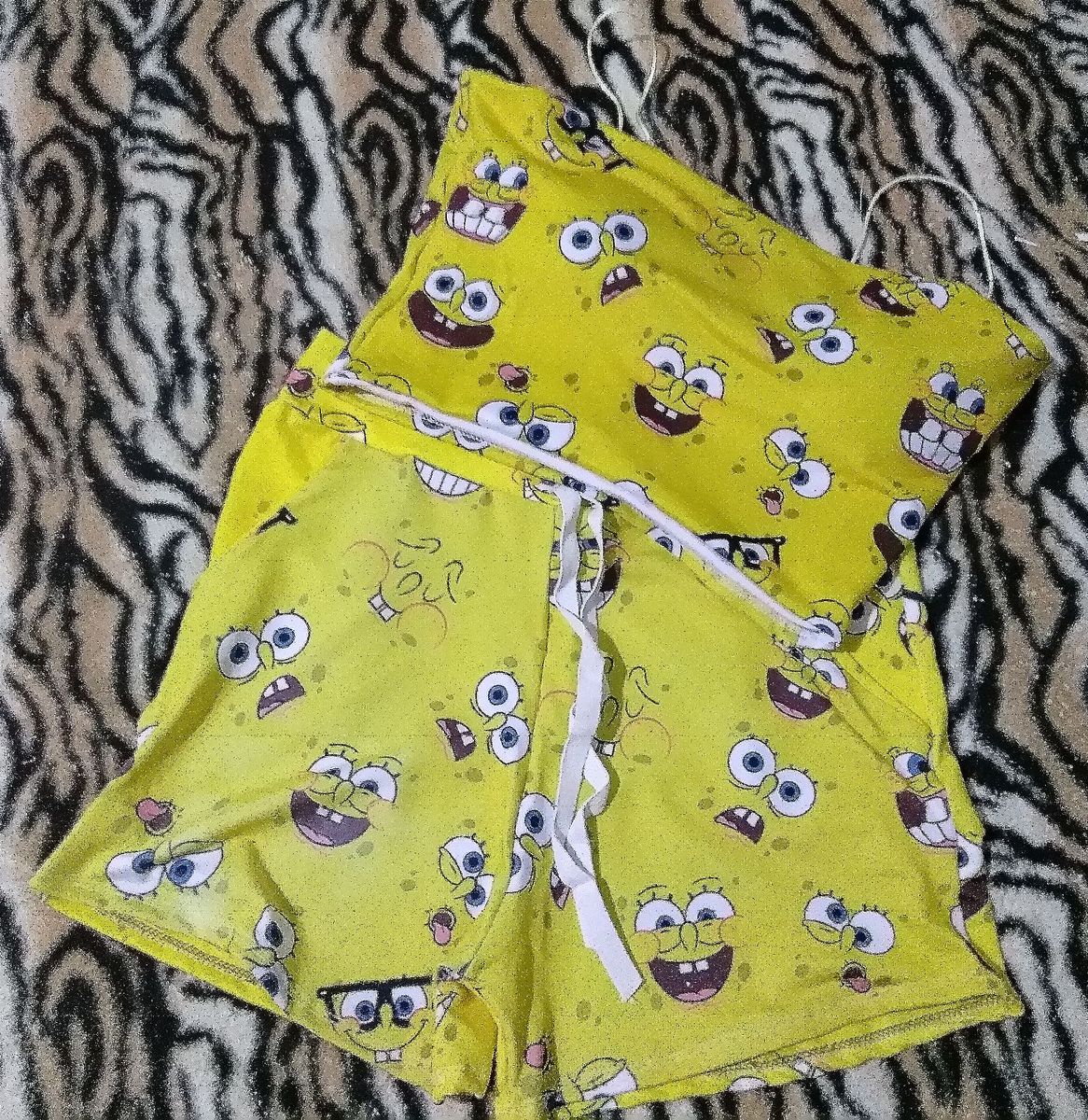 conjuntinho do bob esponja feminino