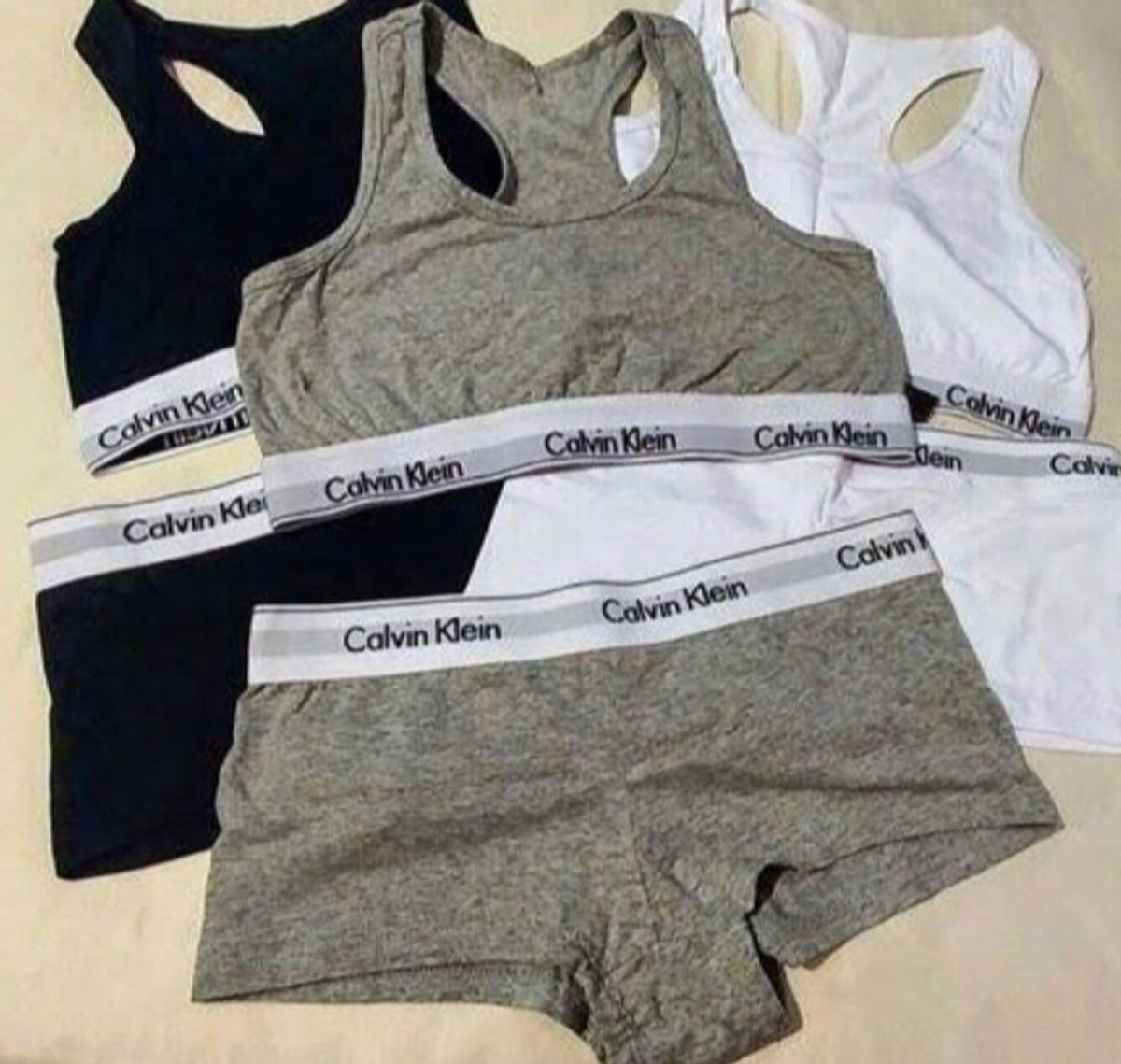 conjuntinho feminino calvin klein