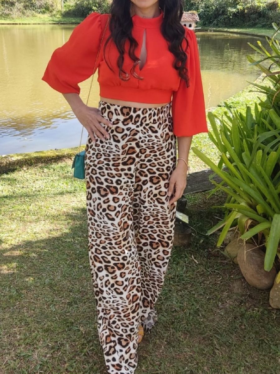 Calça pantalona esporte sales fino