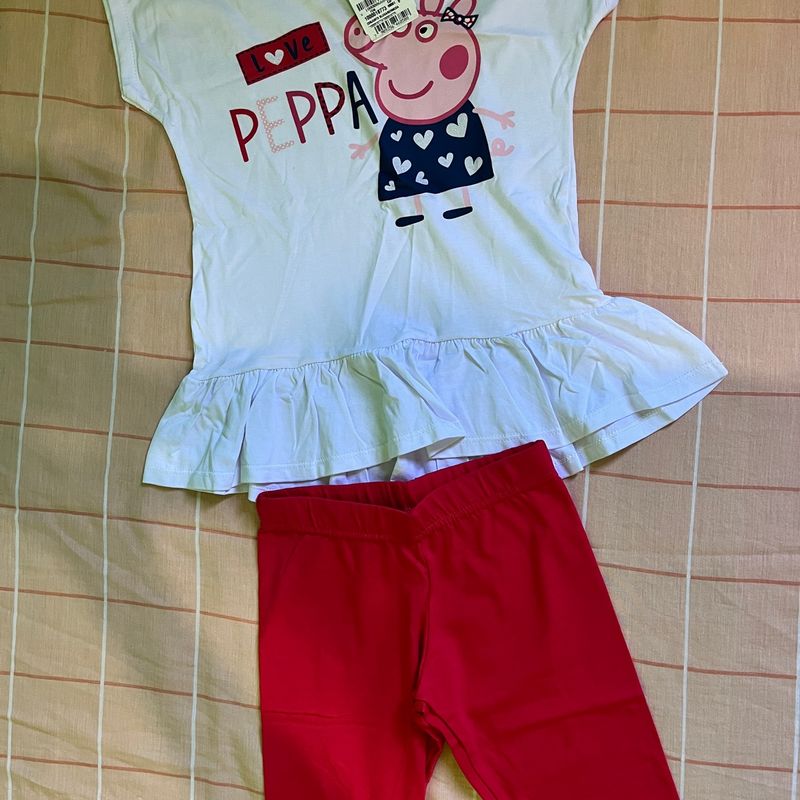 Roupa peppa best sale pig malwee