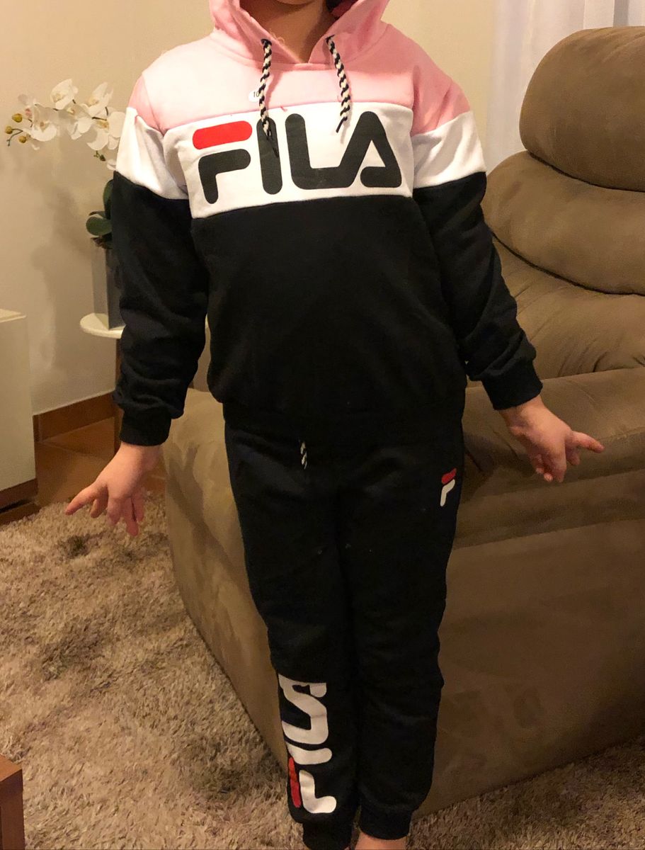 moletom infantil fila