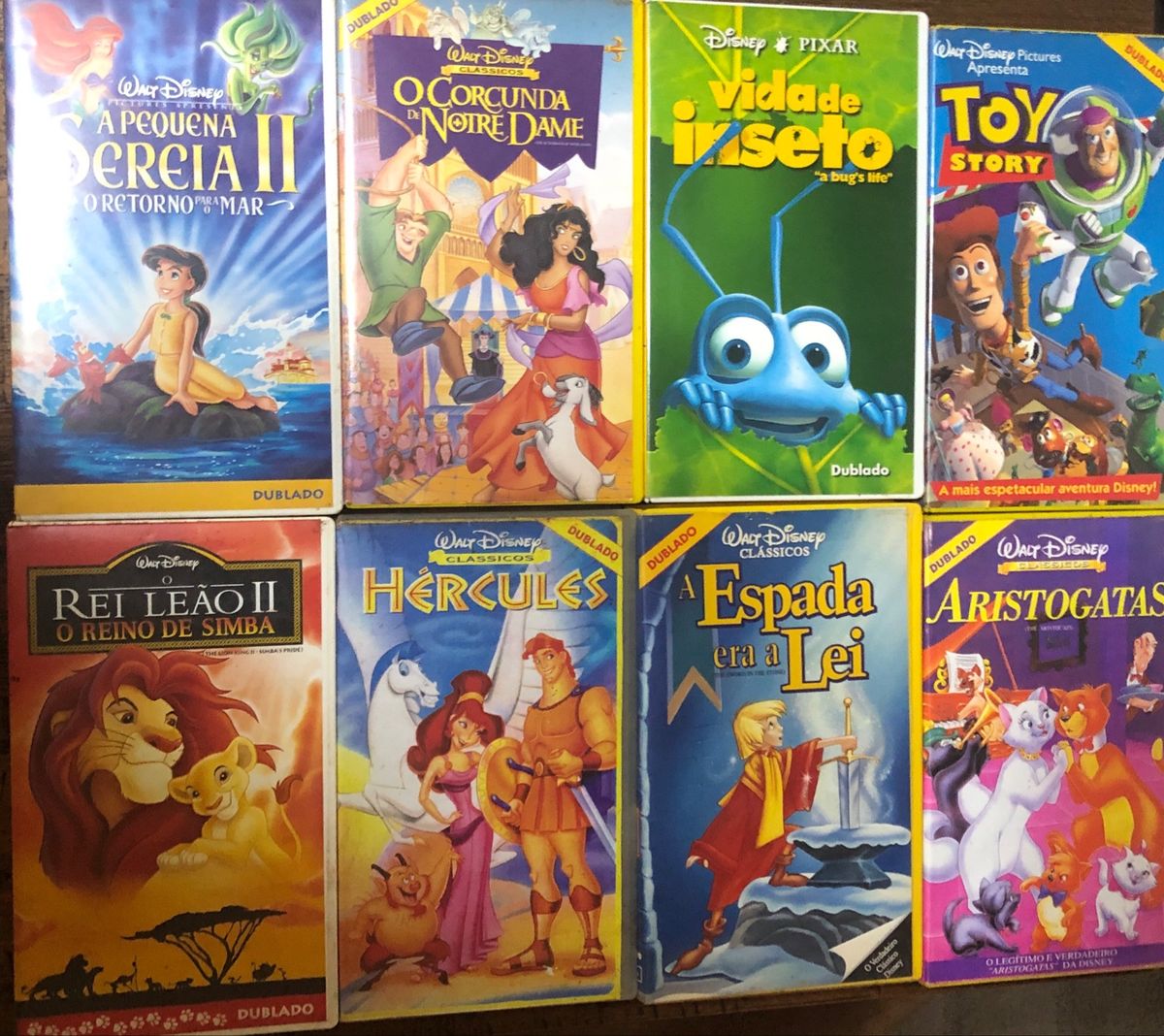 Conjunto Fitas Vhs Disney | Filme e Série Disney Usado 56008734 | enjoei