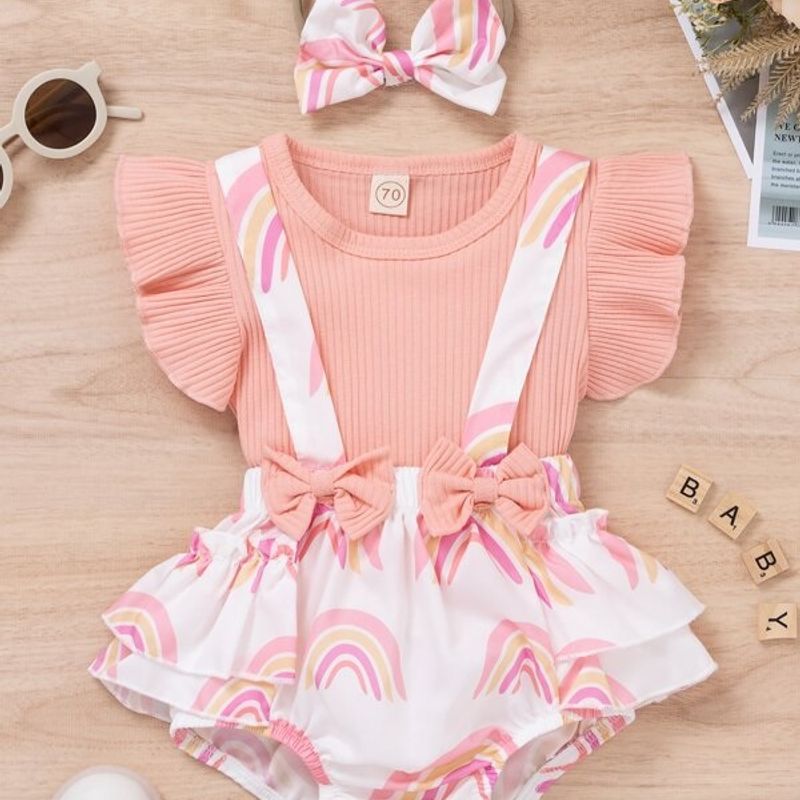 Conjunto Fofo Rosa Bebê Menina - 9 a 12 Meses, Roupa Infantil para Bebê  Shein Nunca Usado 87957675