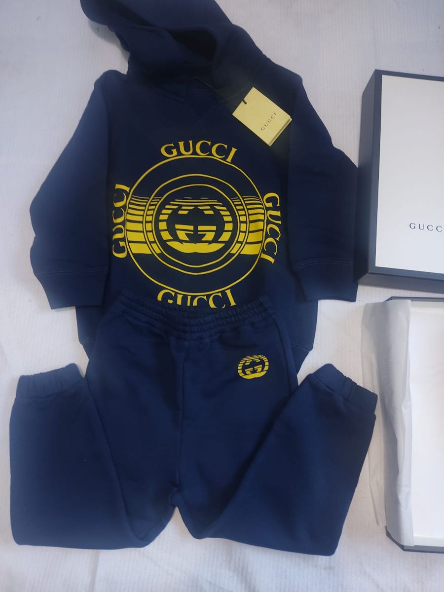 Conjunto Gucci Novo Original!!! | Roupa Infantil para Menino Gucci ...