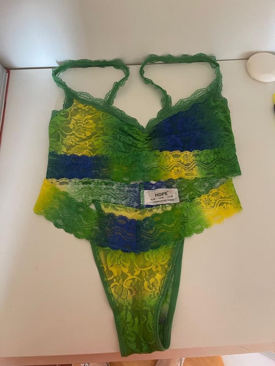 Conjunto Hope Brasil Lingerie Feminina Hope Nunca Usado 96629823