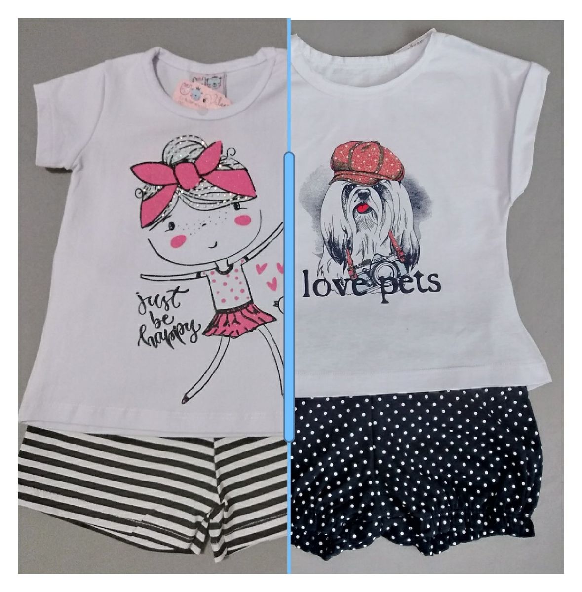 conjunto menina 1 ano