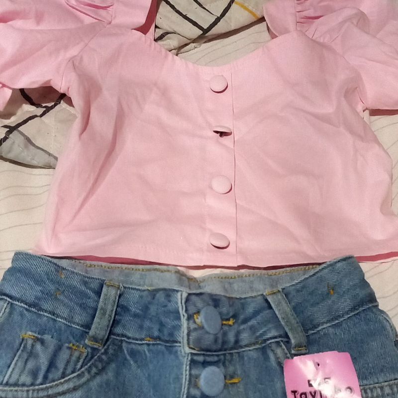 Conjunto Menina Infantil 8 Anos | Roupa Infantil para Menina Nunca Usado  80300036 | enjoei