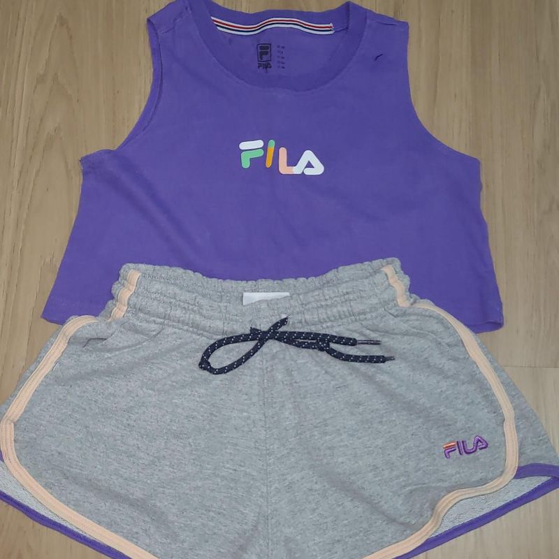 Conjunto fila sale feminino infantil