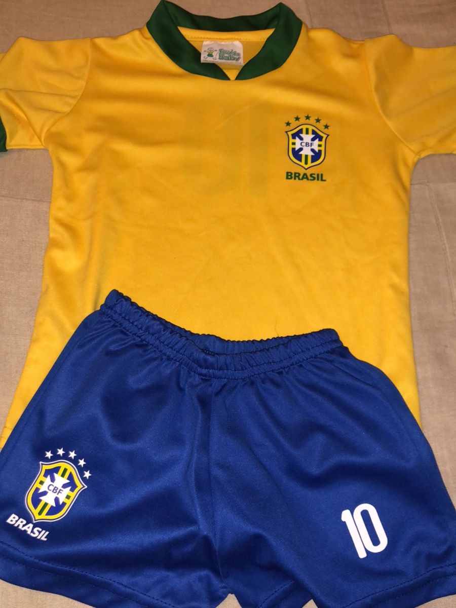 conjunto infantil time futebol