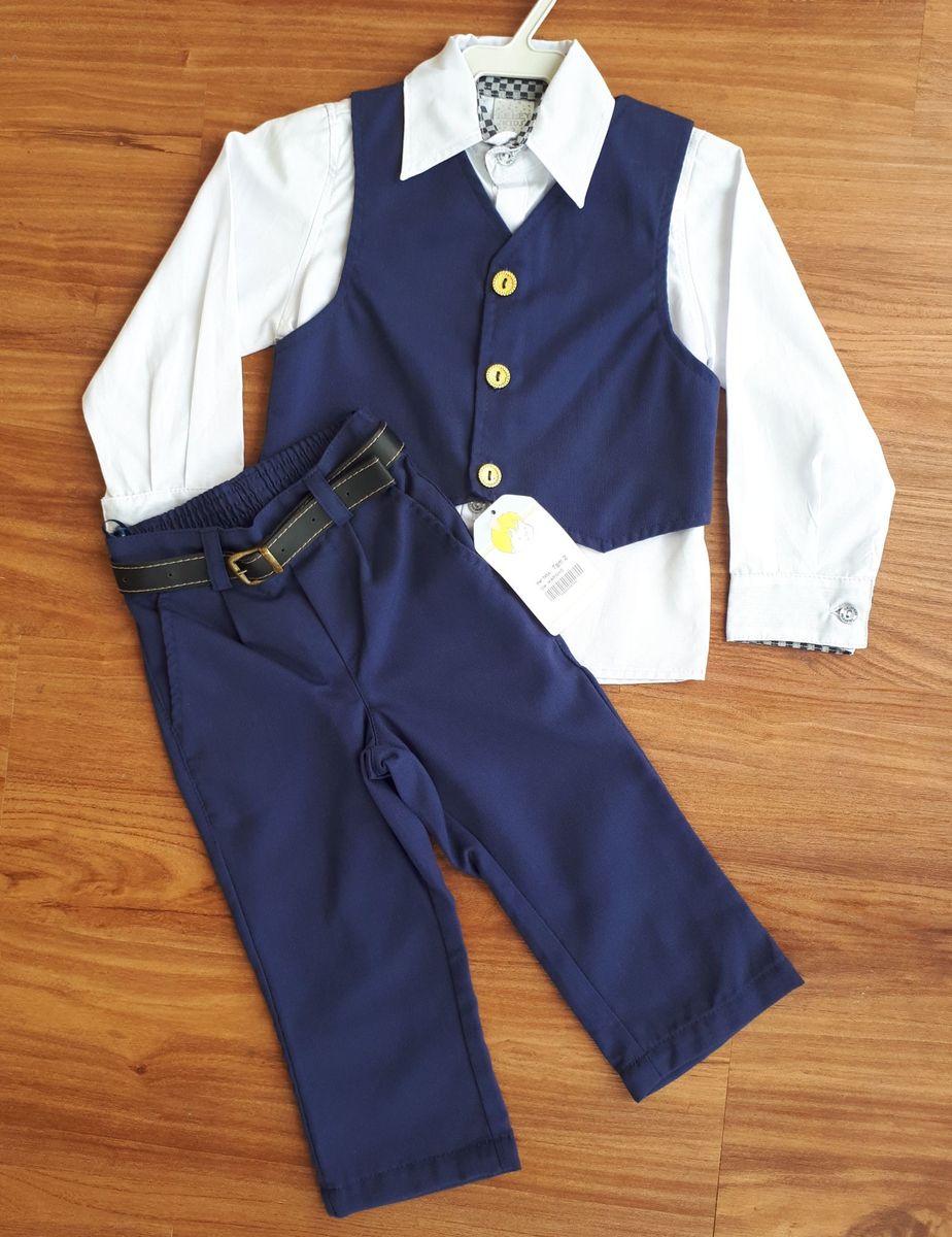 roupa infantil social masculina