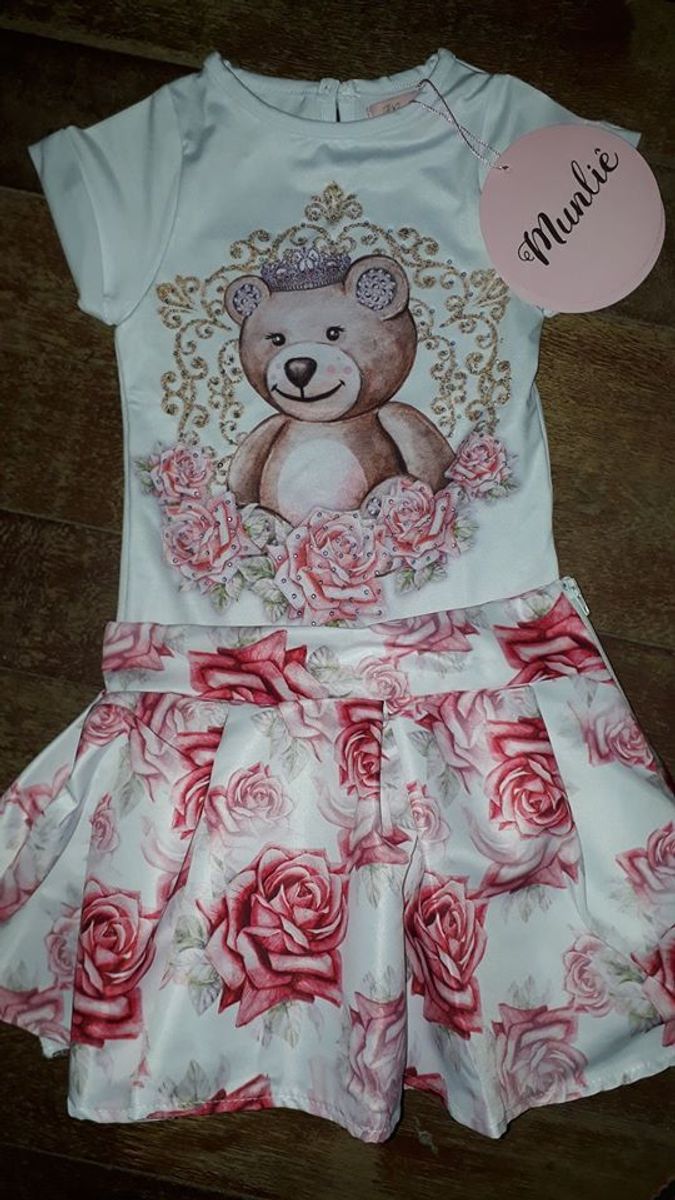 conjunto menina 1 ano