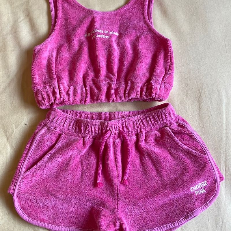 Conjunto Infantil Zara Roupa Infantil para Menina Zara Usado