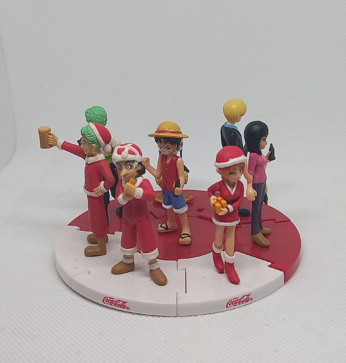 Coca-Cola One Piece 4本セット Conjunto Japonês One Piece Coca-Cola 2005 Raridade | Coca-Cola