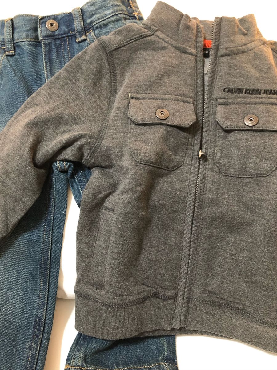 moletom calvin klein infantil