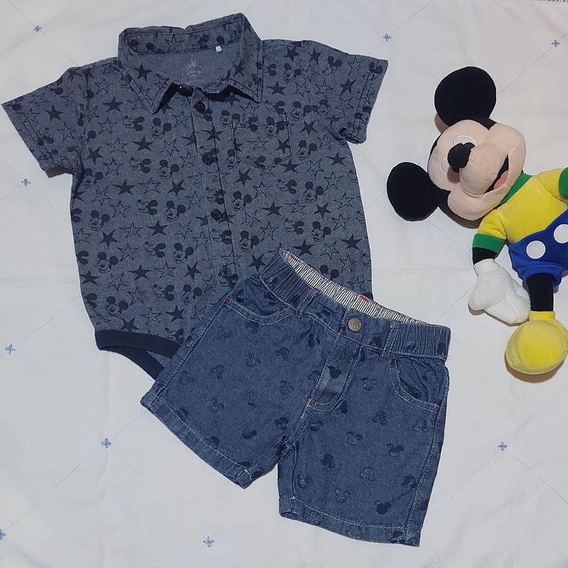 Conjunto Jeans Disney - PRÉ VENDA ENVIO 13/03.