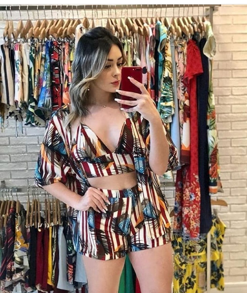 conjuntinho com kimono