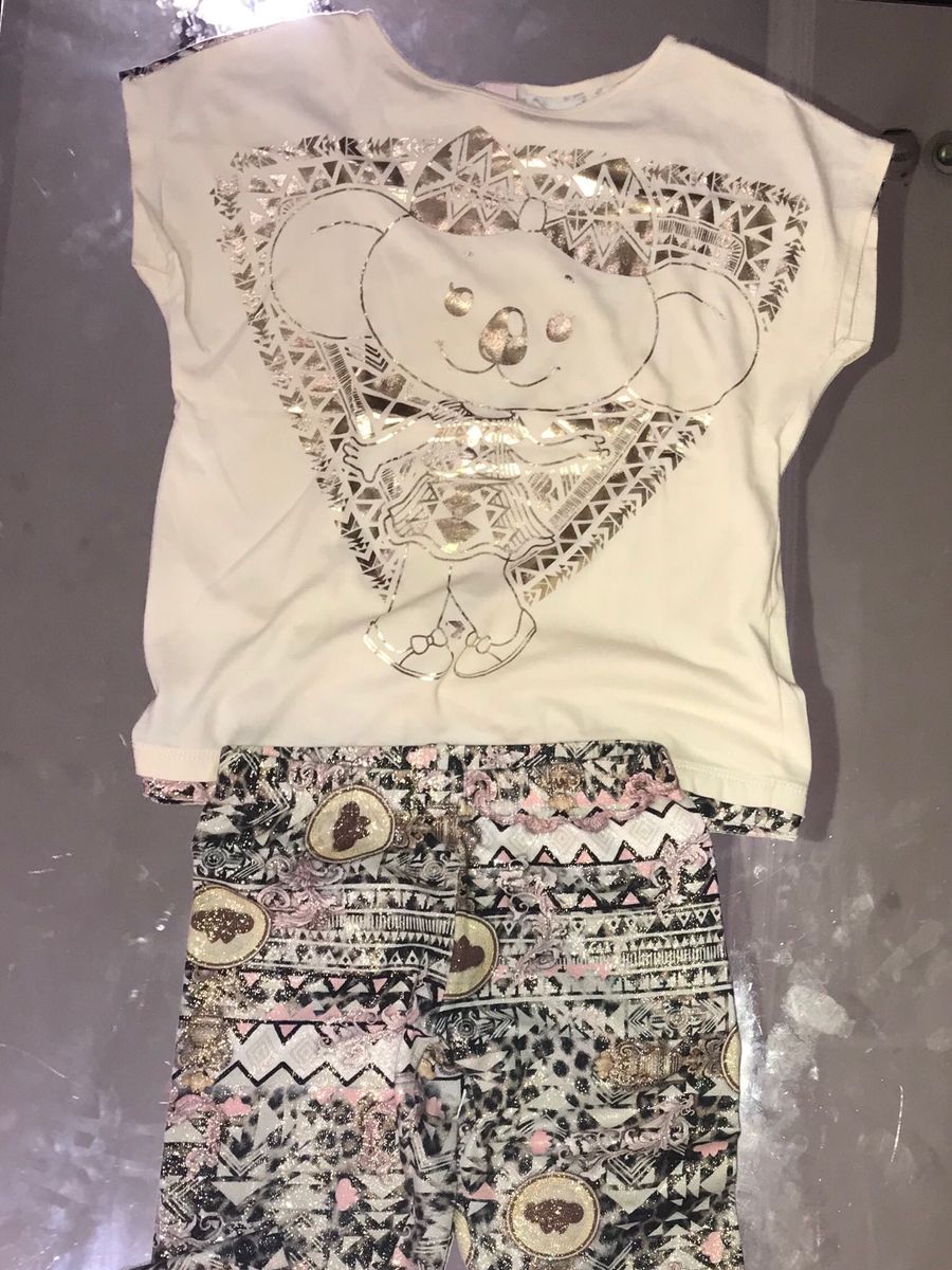 conjunto menina tamanho 10