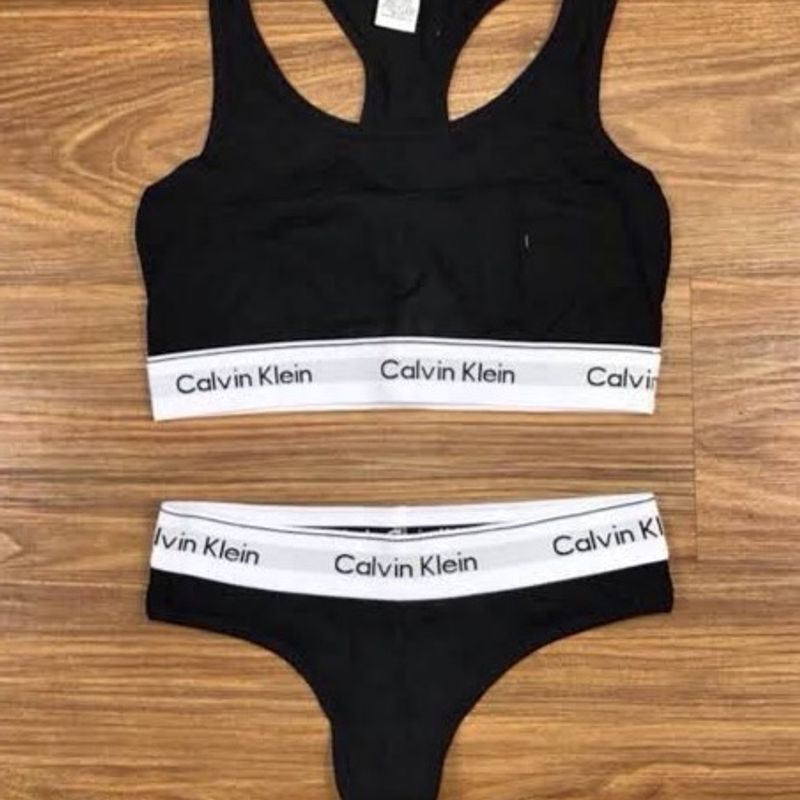 Conjunto Calvin | Lingerie Feminina Calvin Klein Nunca Usado 49463907 |  enjoei