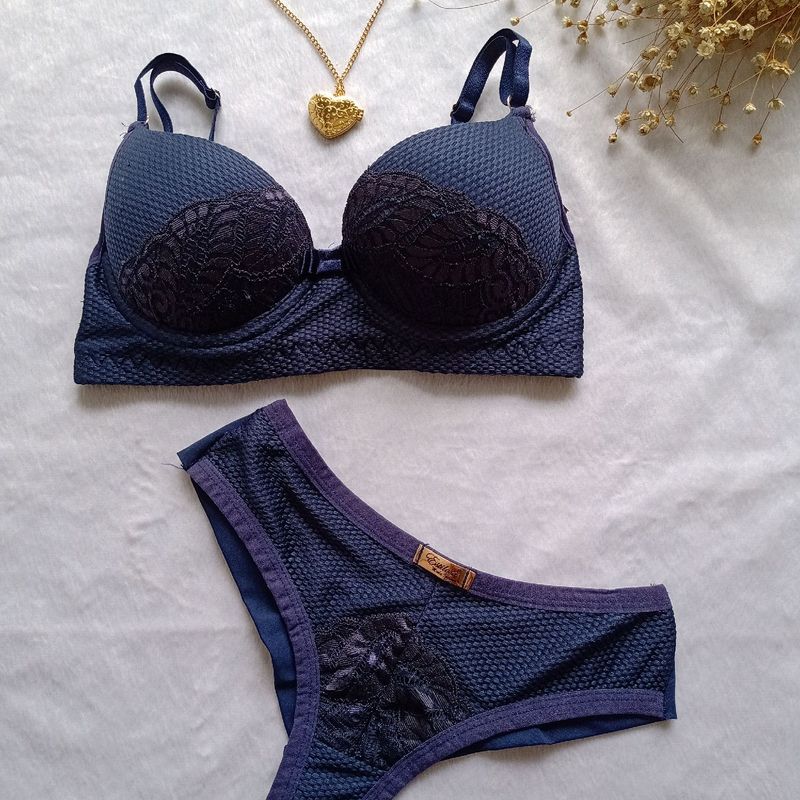 Conjunto Lingerie 388 - Estilosa Moda Íntima