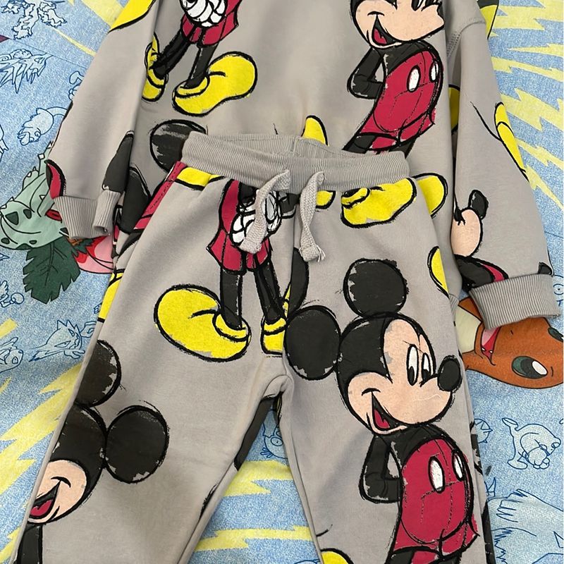 Conjunto Mickey Mouse Zara Roupa Infantil para Menino Zara Usado 86135085  enjoei
