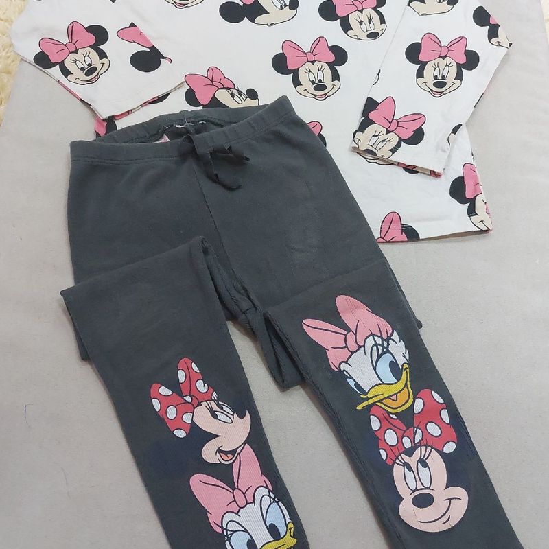 Conjunto Minnie Zara Roupa Infantil para Menina Zara Usado