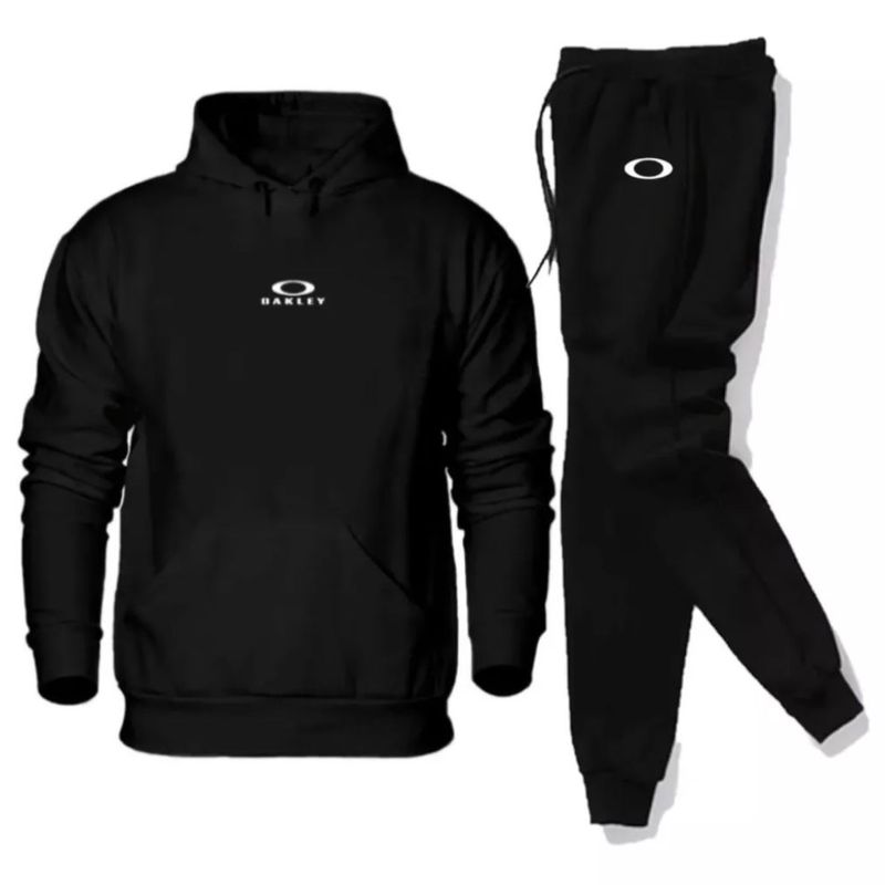 Oakley Masculino Conjunto Moletom Feminino Oakley Casaco Moletom