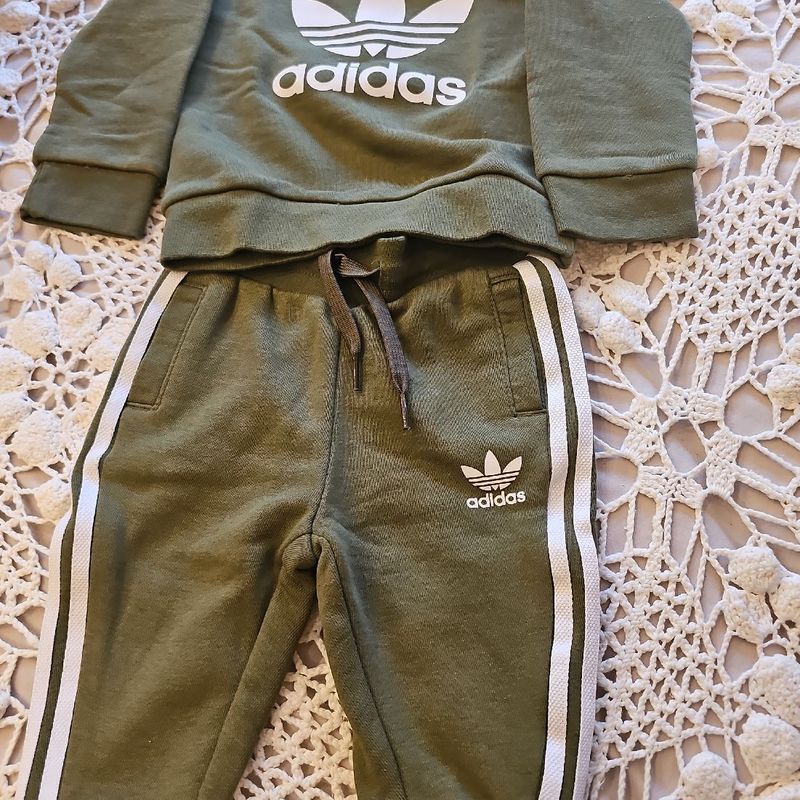 Conjunto Moletom Bebe Adidas Original Lindo Adidas Usado 98221080 enjoei