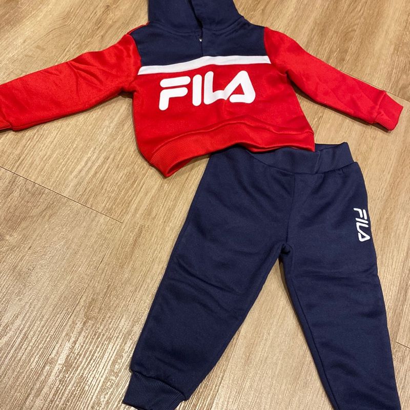 Conjunto da hot sale fila infantil