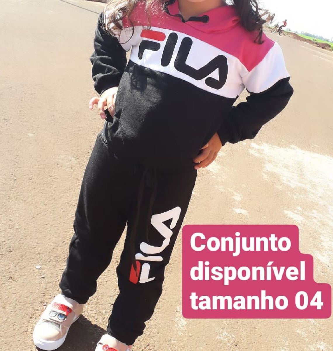 conjunto fila infantil