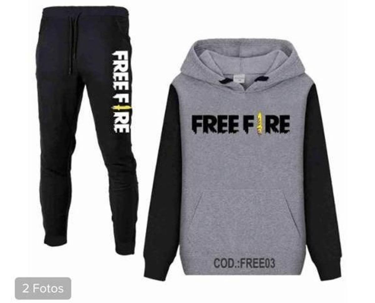 blusa de frio masculina free fire