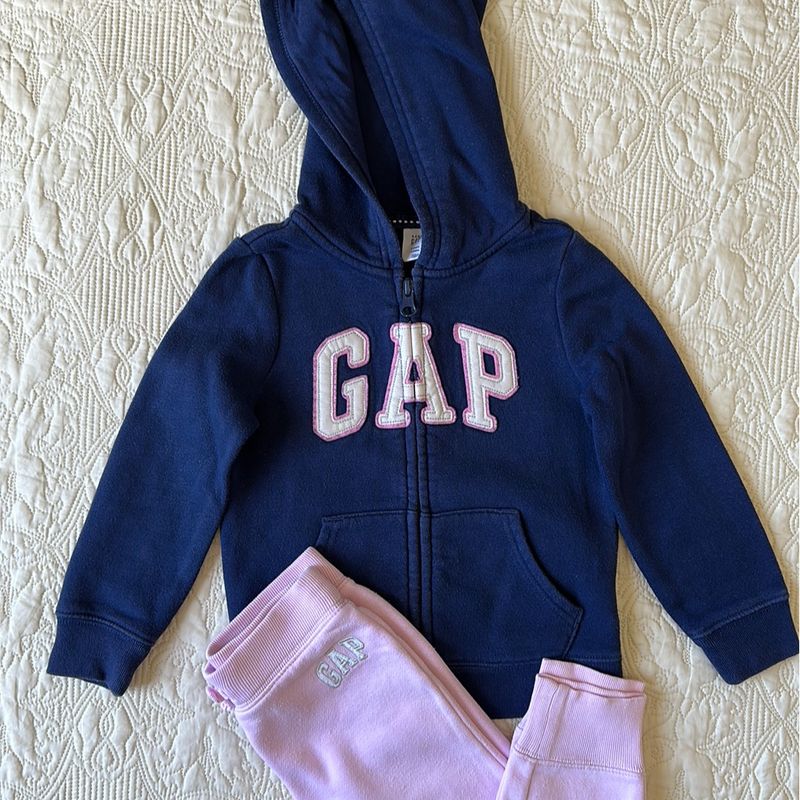 Conjunto moletom gap store infantil