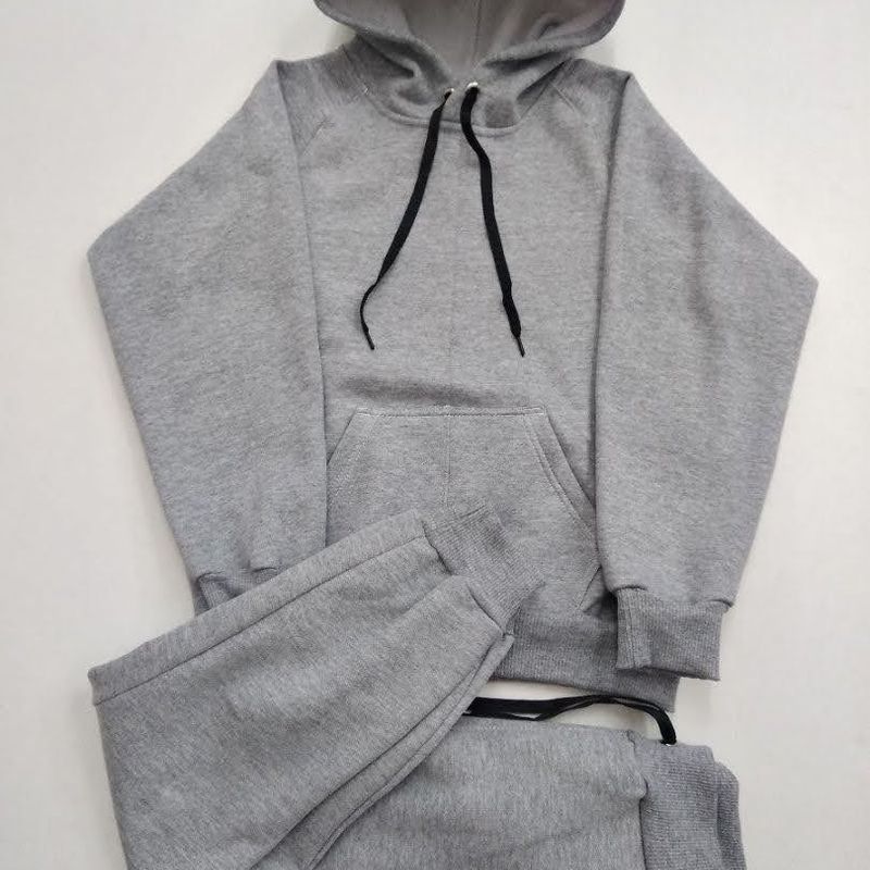 Conjunto moletom infantil tamanho 2024 4