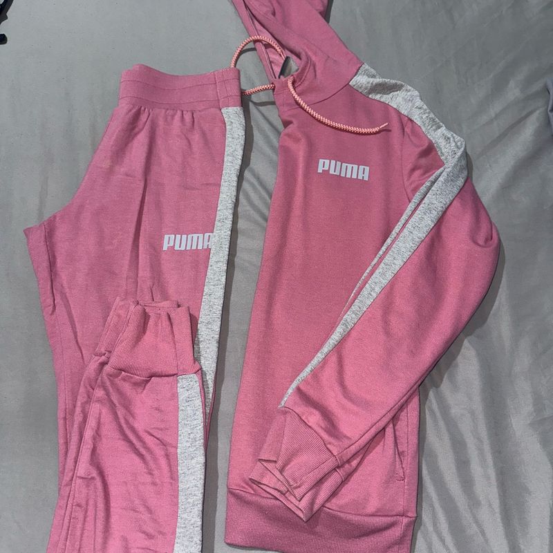 Conjunto Moletom Pumma Casaco Feminino Puma Usado 100878615 enjoei