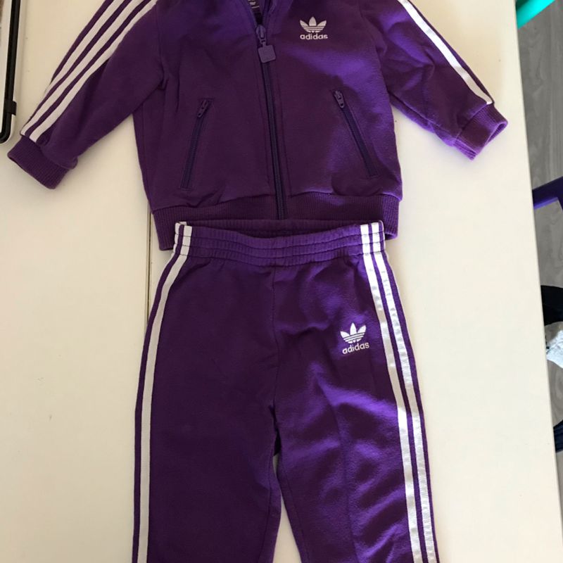 Conjunto Moletom Adidas Infantil Roupas Kit Moletom Adidas