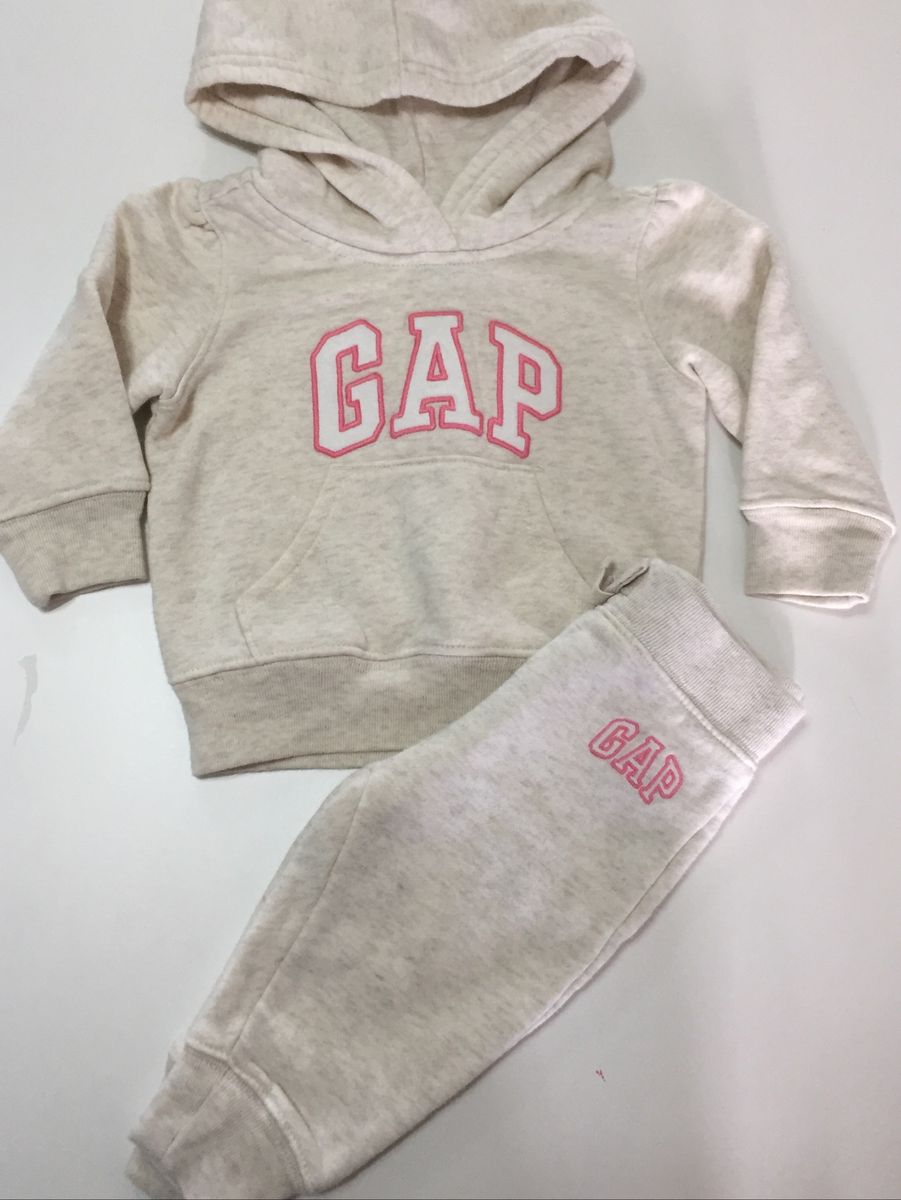 Conjunto Moleton Gap Novo 3 6 Meses Roupa Infantil Para Bebe Gap Nunca Usado Enjoei