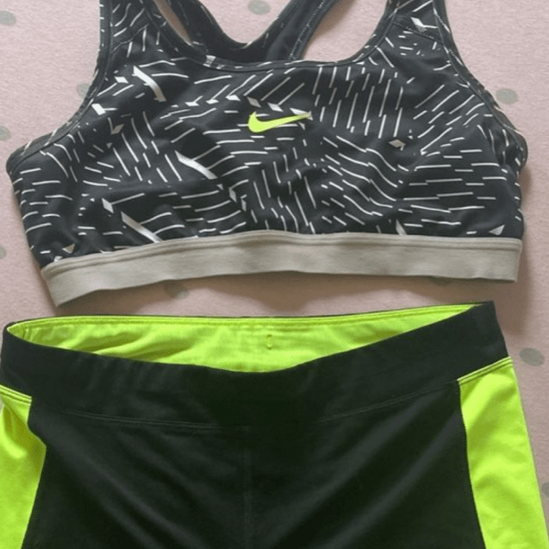 Conjunto Nike Pro | Shorts Feminino Nike Usado 90635563 | enjoei