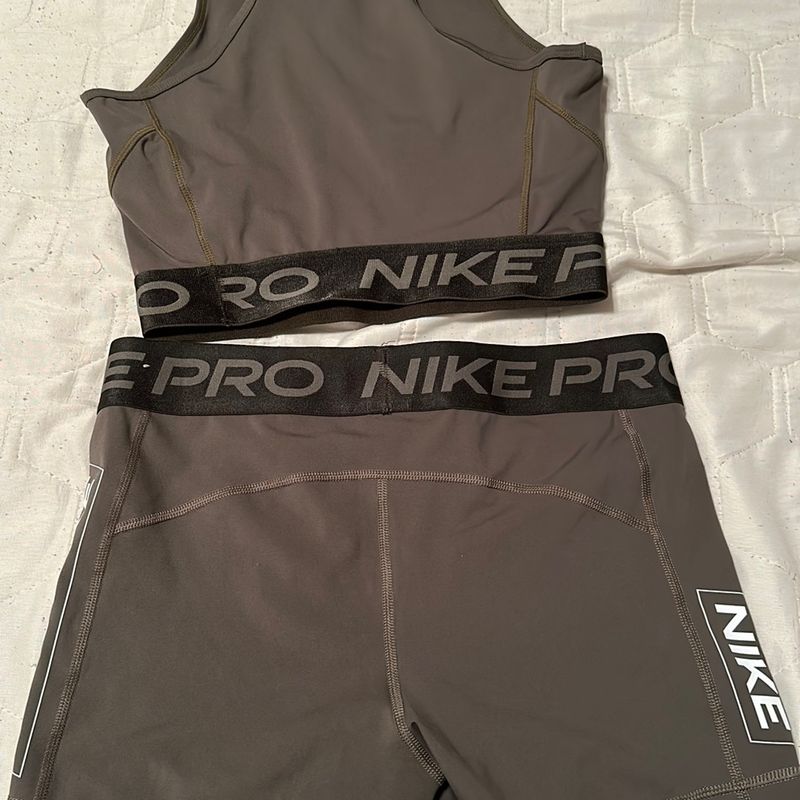 Conjunto Nike Original Dri Fit Verde Militar