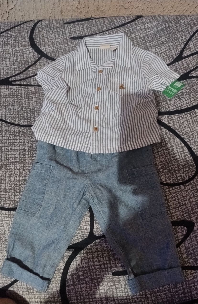 conjunto novo marca baby gap - bebê gap
